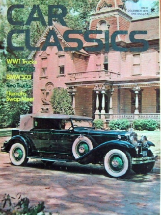 CAR CLASSICS 1971 DEC Vol3 #6 - ROLLS SPECIAL, BMW 503
